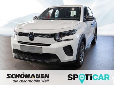 Weiß Gebraucht 2025 Citroën C3 Kleinwagen | 14.490 € (Fairer Preis)
