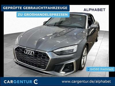 Gebraucht Audi A5 Cabriolet S-Line 204 PS (150 kW) 2022 Daytonagrau perleffekt/verdeck Cabrio
