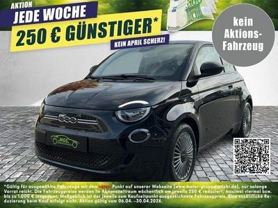 Gebraucht Fiat 500e Icon 69 kW (95 PS) 2023 Onyxschwarz Limousine