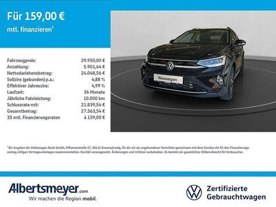 Nuova VW Taigo Style 116 CV (85 kW) 2025 Nero SUV