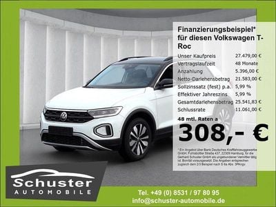Gebraucht VW T-Roc Goal 150 PS (110 kW) 2025 Weiss SUV
