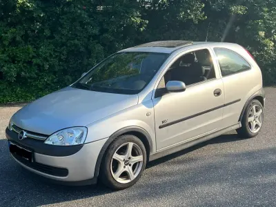 Gebraucht Opel Corsa 2003 Grau Kleinwagen