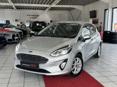 Begagnad Ford Fiesta Titanium 125 HK (91 kW) 2021 Silver Halvkombi