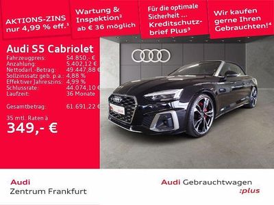 Schwarz Gebraucht 2023 Audi S5 Cabriolet Sport Cabrio | 54.850 € (Etwas zu teuer)