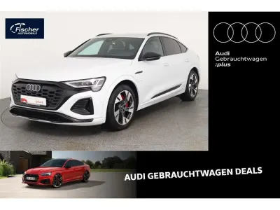 Gebraucht Audi e-tron Sportback S-Line 250 kW (340 PS) 2023 Gletscherweiß metallic SUV