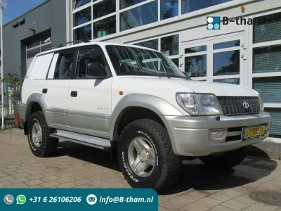 Gebraucht Toyota Land Cruiser 163 PS (119 kW) 2002 Weiß SUV