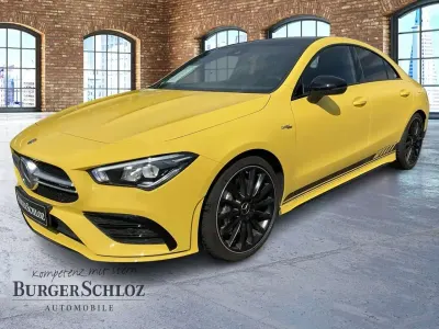 Gebraucht Mercedes CLA35 AMG AMG 306 PS (225 kW) 2020 Unilack sonnengelb Coupé