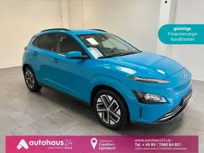 Gebraucht Hyundai Kona 100 kW (136 PS) 2022 Blau SUV