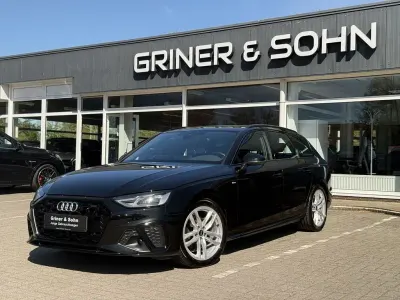 Second-hand Audi A4 S-Line 150 CP (110 kW) 2023 Negru Berlinǎ
