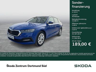 Gebraucht Skoda Octavia Ambition 204 PS (150 kW) 2022 Blau Kombi