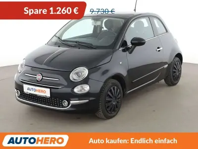 Gebraucht Fiat 500 Lounge 69 PS (50 kW) 2017 Schwarz Limousine