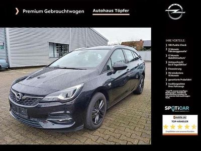 Gebraucht Opel Astra 122 PS (89 kW) 2020 Schwarz Kombi