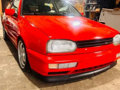 Gebraucht VW Golf III 75 PS (55 kW) 1998 Rot Kleinwagen