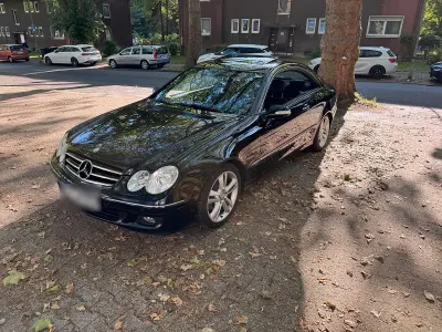 Gebraucht Mercedes CLK280 231 PS (169 kW) 2007 Schwarz Coupé
