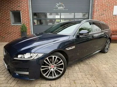 Occasion Jaguar XF R-Sport 179 PK (131 kW) 2018 Blauw Stationwagen