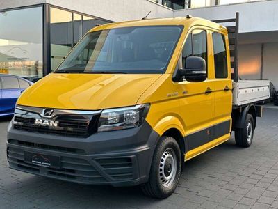 gebraucht MAN TGE 3.180 4x4 Pritsche Doka | Navi | Klima