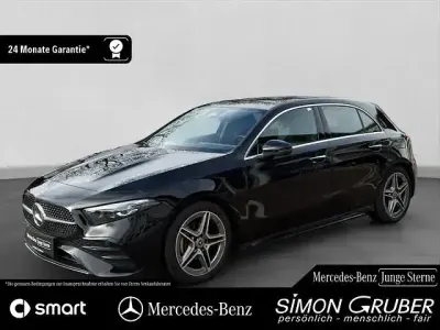 Brugt Mercedes A200 AMG 163 HK (119 kW) 2024 Sort Sedan
