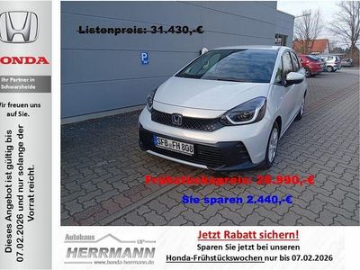 Gebraucht Honda Jazz Advance 122 PS (89 kW) 2025 Premium sunlight white pearl Kleinwagen
