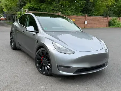 Occasion Tesla Model Y Performance 393 kW (535 PK) 2023 Zilver SUV