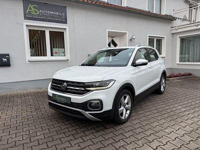 Pure white Gebraucht 2021 VW T-Cross Style SUV | 18.790 € (Fairer Preis)