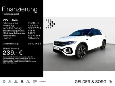 Gebraucht VW T-Roc Beats 150 PS (110 kW) 2023 Pure white SUV