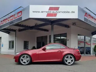 Brugt Mercedes SLK350 Sport Edition 305 HK (224 kW) 2010 Rød Cabriolet