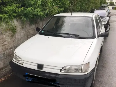 Gebraucht Peugeot 306 1993 Weiß Kleinwagen