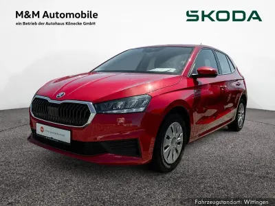 Gebraucht Skoda Fabia Ambition 80 PS (58 kW) 2023 Rot Kleinwagen