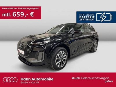 Gebraucht Audi Q6 e-tron S-Line 284 kW (387 PS) 2024 Schwarz (mythosschwarz metallic) SUV