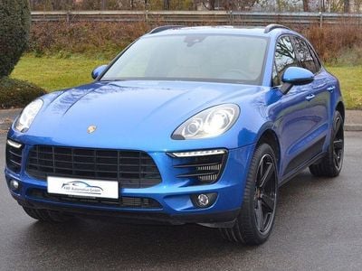 Blau Gebraucht 2017 Porsche Macan S SUV | 35.555 € (Fairer Preis)
