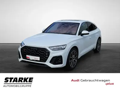 Gebraucht Audi SQ5 Sportback Ambiente 341 PS (250 kW) 2023 Weiß (gletscherweiß metallic) SUV