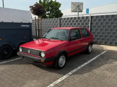Gebraucht VW Golf II 55 PS (40 kW) 1990 Rot Kleinwagen