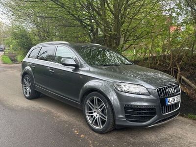 gebraucht Audi Q7 3.0 TDI quattro S-line 7.Sitzer v12 Optik