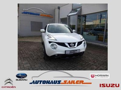 Brilliant white Gebraucht 2014 Nissan Juke Tekna SUV | 8.950 € (Fairer Preis)