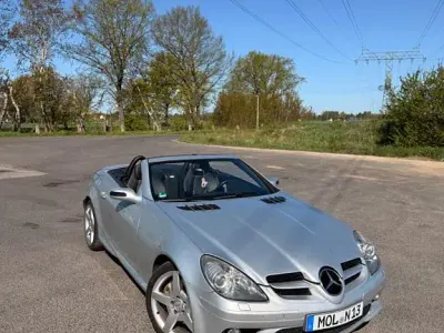 Brugt Mercedes SLK350 Sport 272 HK (200 kW) 2008 Sølv Cabriolet