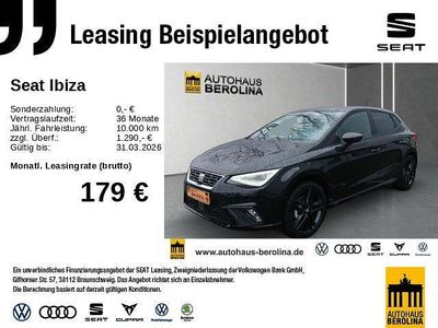 Neu Seat Ibiza Black Edition 116 PS (85 kW) 2025 Schwarz Limousine