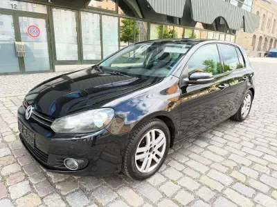 Gebraucht VW Golf VI Comfortline 105 PS (77 kW) 2010 Schwarz Kleinwagen