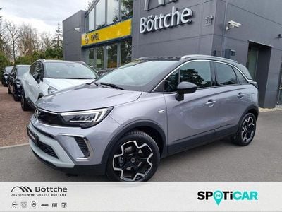 Gebraucht Opel Crossland Elegance 131 PS (96 kW) 2022 Kontrast grau/quarz silber SUV