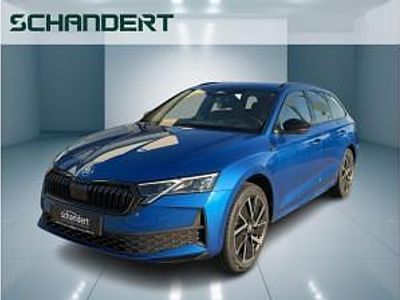 Neu Skoda Octavia SportLine 150 PS (110 kW) 2026 Blau (raceblau metallic (blau)) Kombi