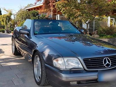 Gebraucht Mercedes SL320 231 PS (169 kW) 1996 Grau Cabrio