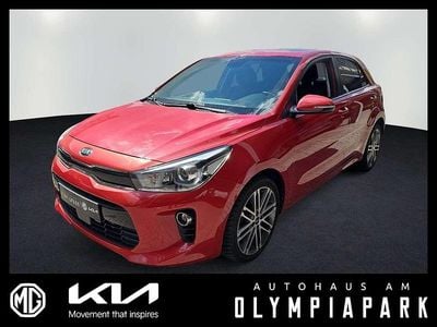 Second-hand Kia Rio Platinum Edition 120 CP (88 kW) 2018 Roșu Hatchback