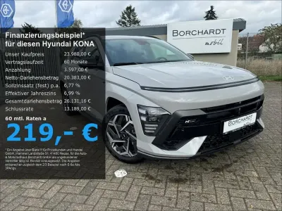Neu Hyundai Kona N Line 137 PS (100 kW) 2025 Grau SUV