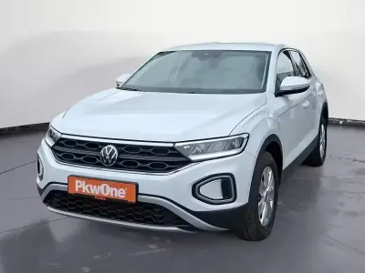 Gebraucht VW T-Roc Basis 110 PS (80 kW) 2023 Weiß SUV