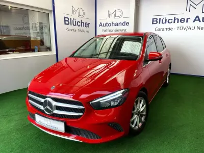 Second-hand Mercedes B180 136 CP (100 kW) 2019 Roșu Monovolum