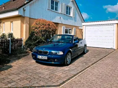 Gebraucht BMW 320 170 PS (125 kW) 2001 Blau Cabrio