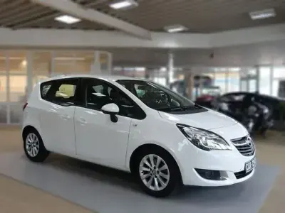 Gebraucht Opel Meriva Style 120 PS (88 kW) 2014 Weiß Van / Kleinbus