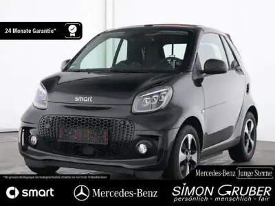 Begagnad Smart ForTwo Electric Drive Exclusive 60 kW (82 HK) 2024 Svart Cab