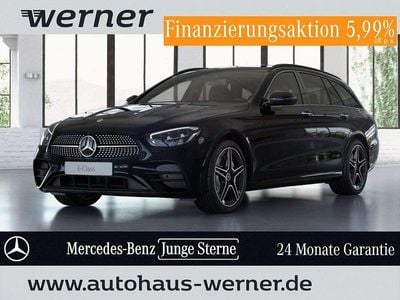Gebraucht Mercedes E300 AMG 306 PS (225 kW) 2021 Unilack schwarz Kombi