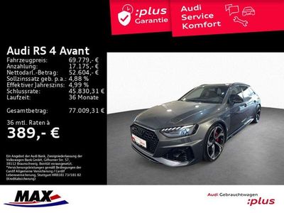 Gebraucht Audi RS4 Ambiente 450 PS (330 kW) 2023 Daytonagrau perleffekt Kombi