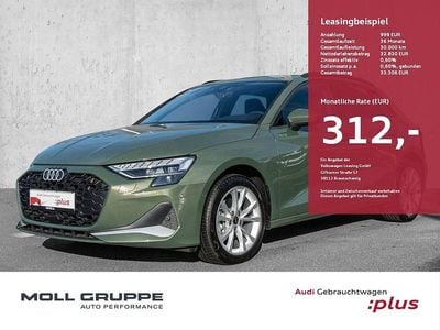 Gebraucht Audi A3 Advanced 116 PS (85 kW) 2025 Distriktgrün metallic Limousine